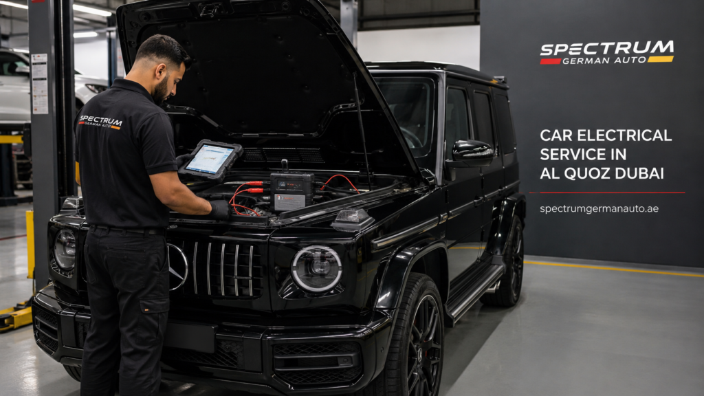 Mercedes Car Electrical Service in Al Quoz, Dubai