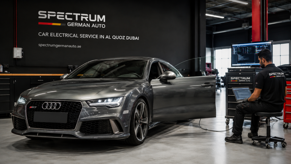 Audi Car Electrical Service in Al Quoz, Dubai
