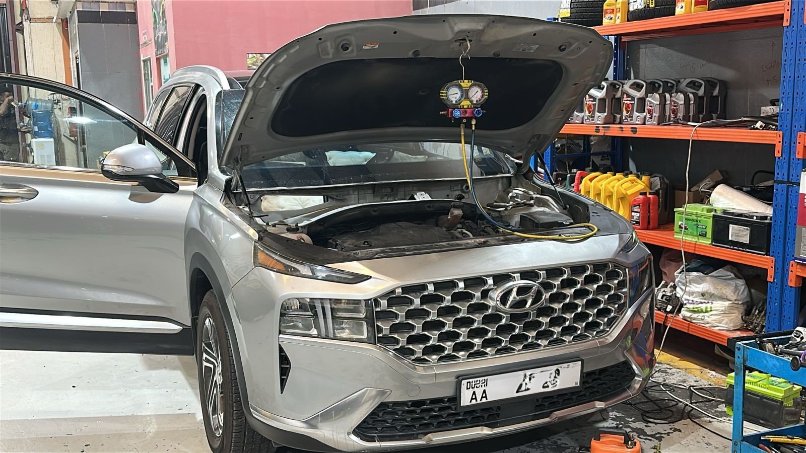 car ac repair spectrum german auto dubai