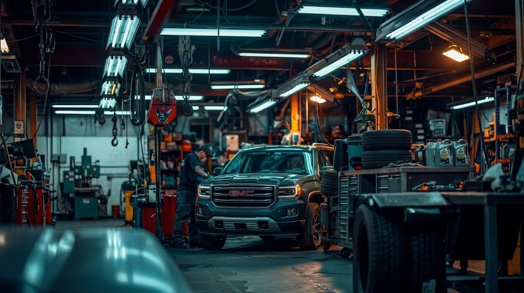 GMC Repairs and Services, Spectrum German Auto, Dubai.