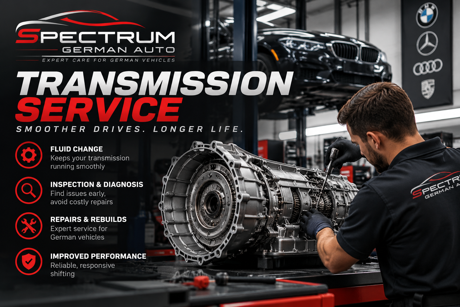 transmission service spectrumgermanauto dubai