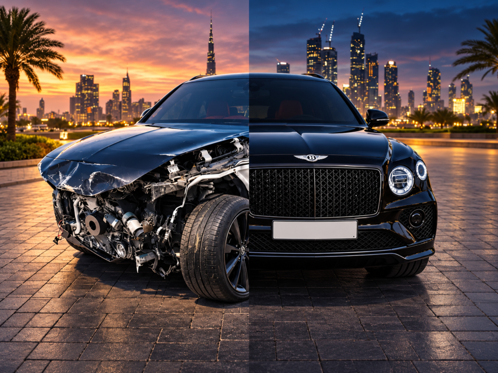 bentley accident repair dubai