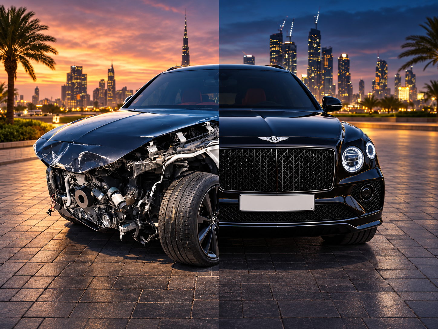bentley accident repair dubai