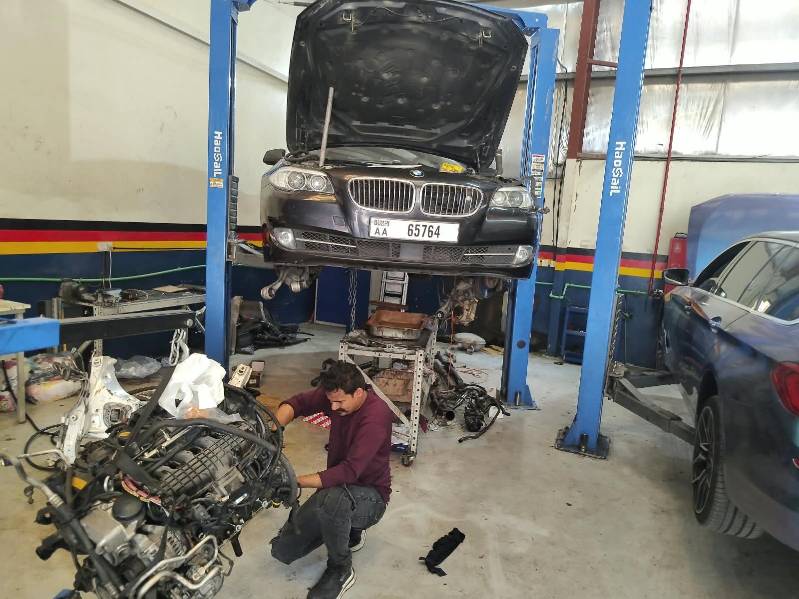 bmw car repair services in Dubai at Spectrum German Auto workshop